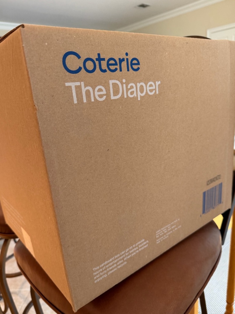 Coterie The Diaper Size 2 - 186 diapers - unopened box